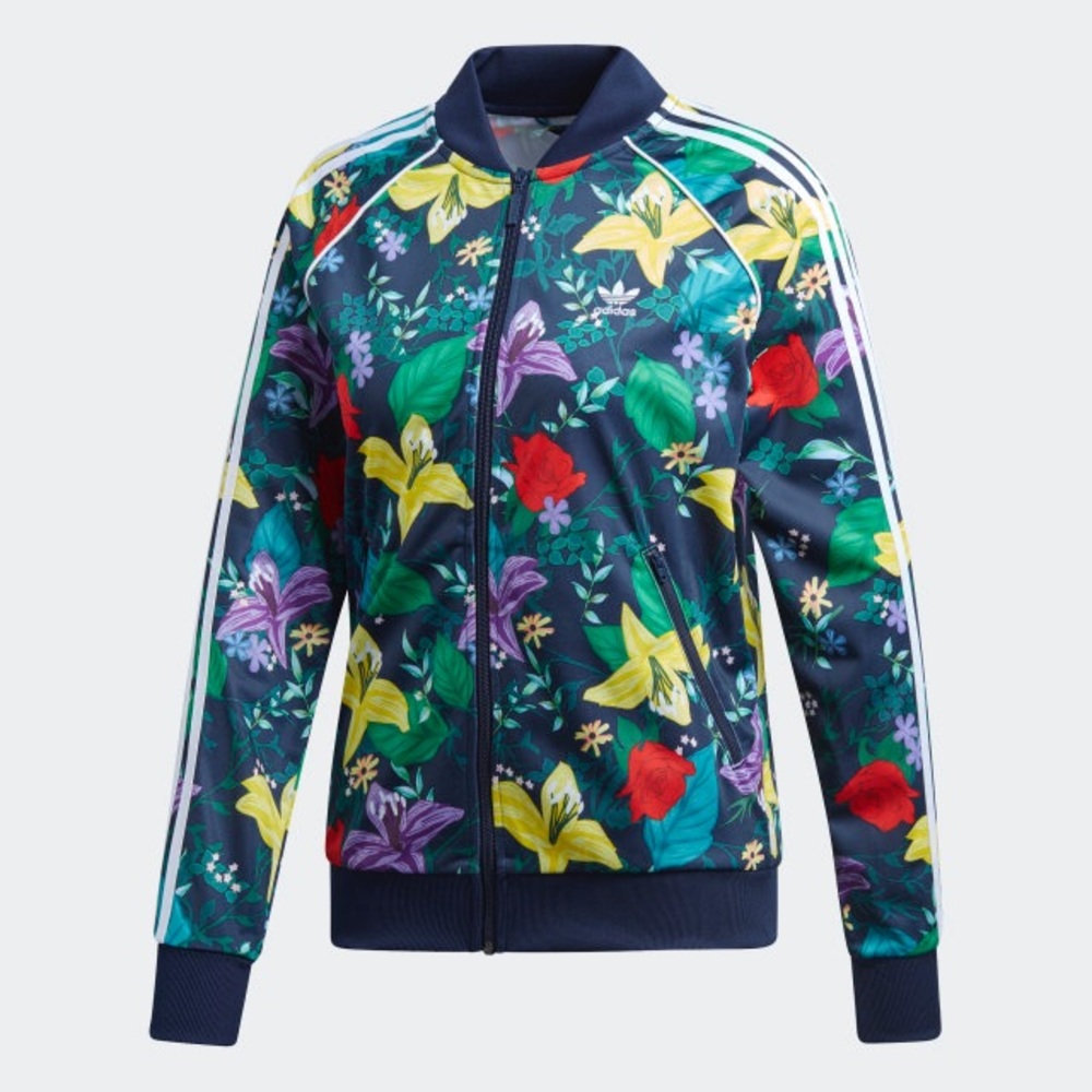 Adidas SST Graphic Track Jacket Women’s JE24 - Picture 2 of 8